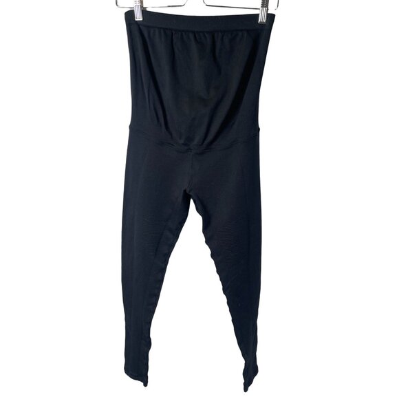 Avocado AvoMom Phoenix Fire Moto Legging’s Black Size M/L - Picture 2 of 7